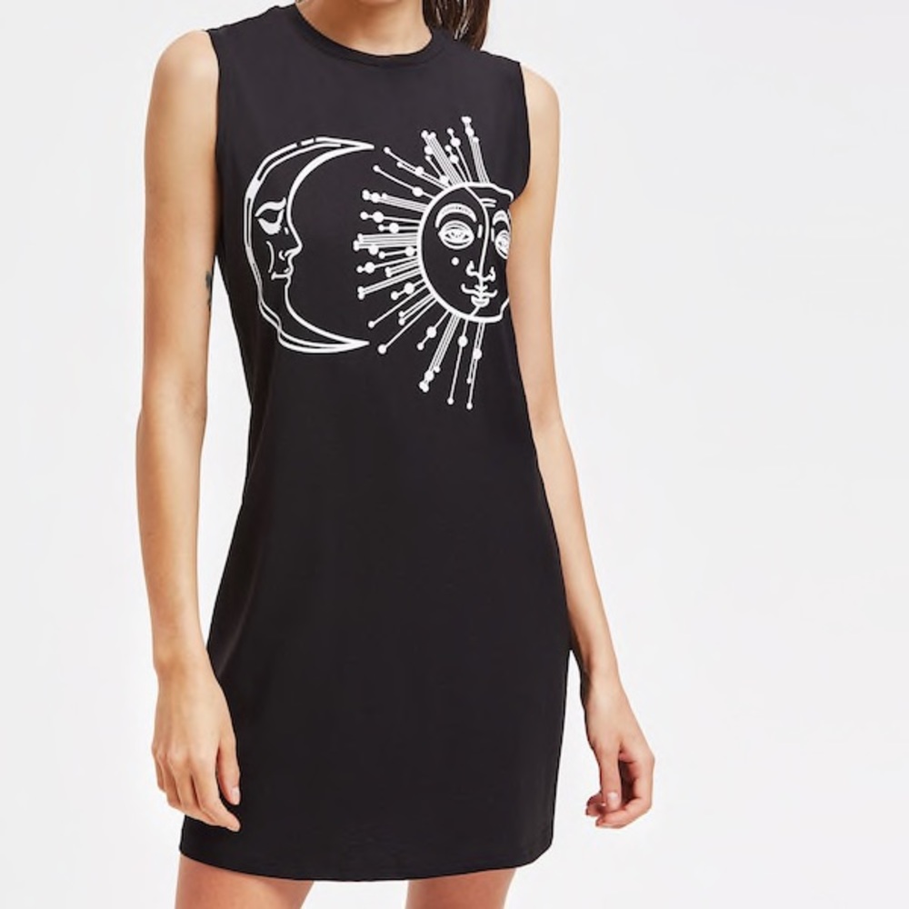 Celestial Muscle Tank Dress NWOT